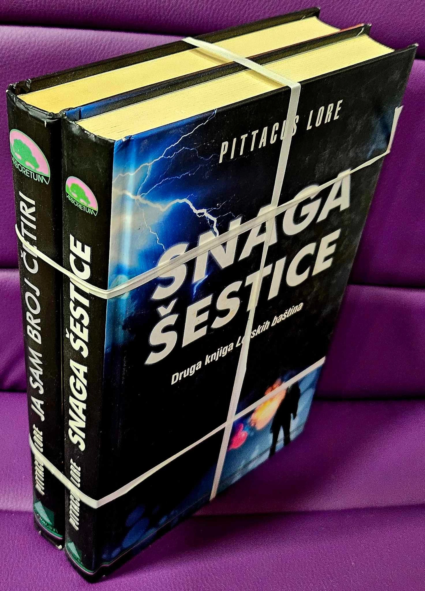 Pittacus Lore LORSKE BAŠTINE JA SAM BROJ ČETIRI,SNAGA ŠESTICE KOMPLET Pittacus Lore LORSKE BAŠTINE JA SAM BROJ ČETIRI,SNAGA ŠESTICE KOMPLET